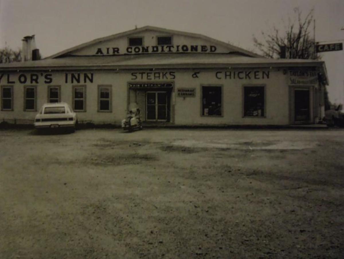 Taylor's In in Poteau, often frequented by Bob Wills and the Texas Playboys, Glenn Miller, and Count Basie