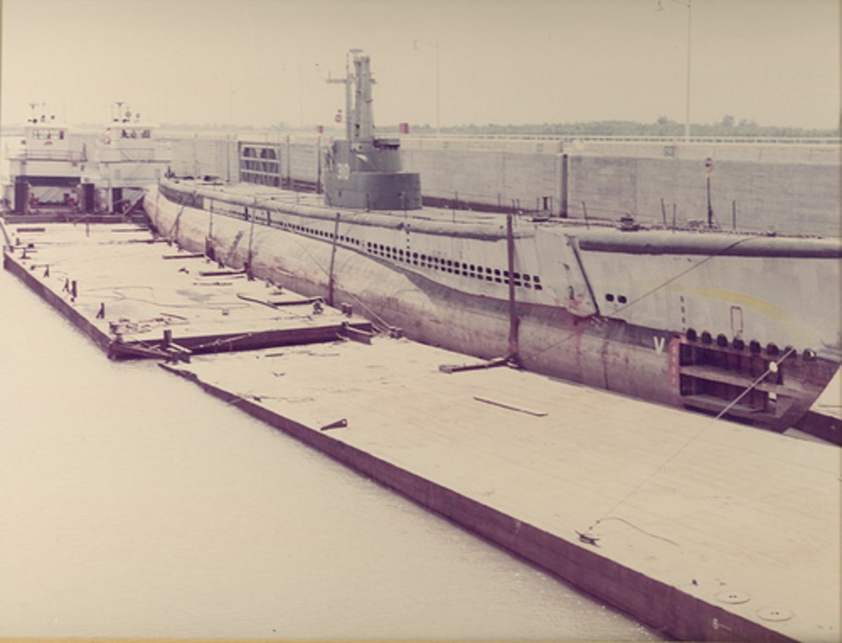 The USS Batfish: Preparing for Dry Dock The USS Batfish: Preparing for Dry Dock