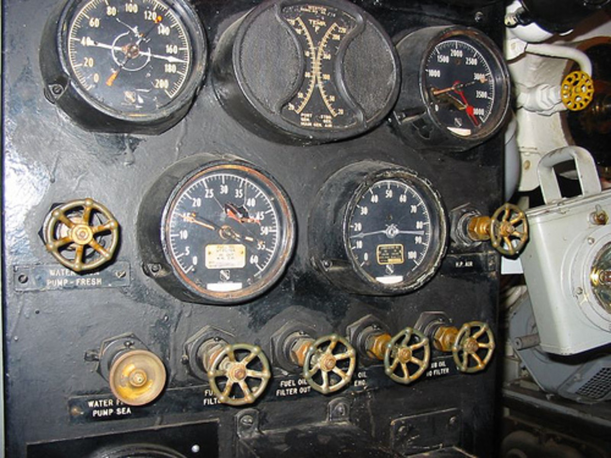 The USS Batfish: Photo from Inside the Batfish The USS Batfish: Photo from Inside the Batfish