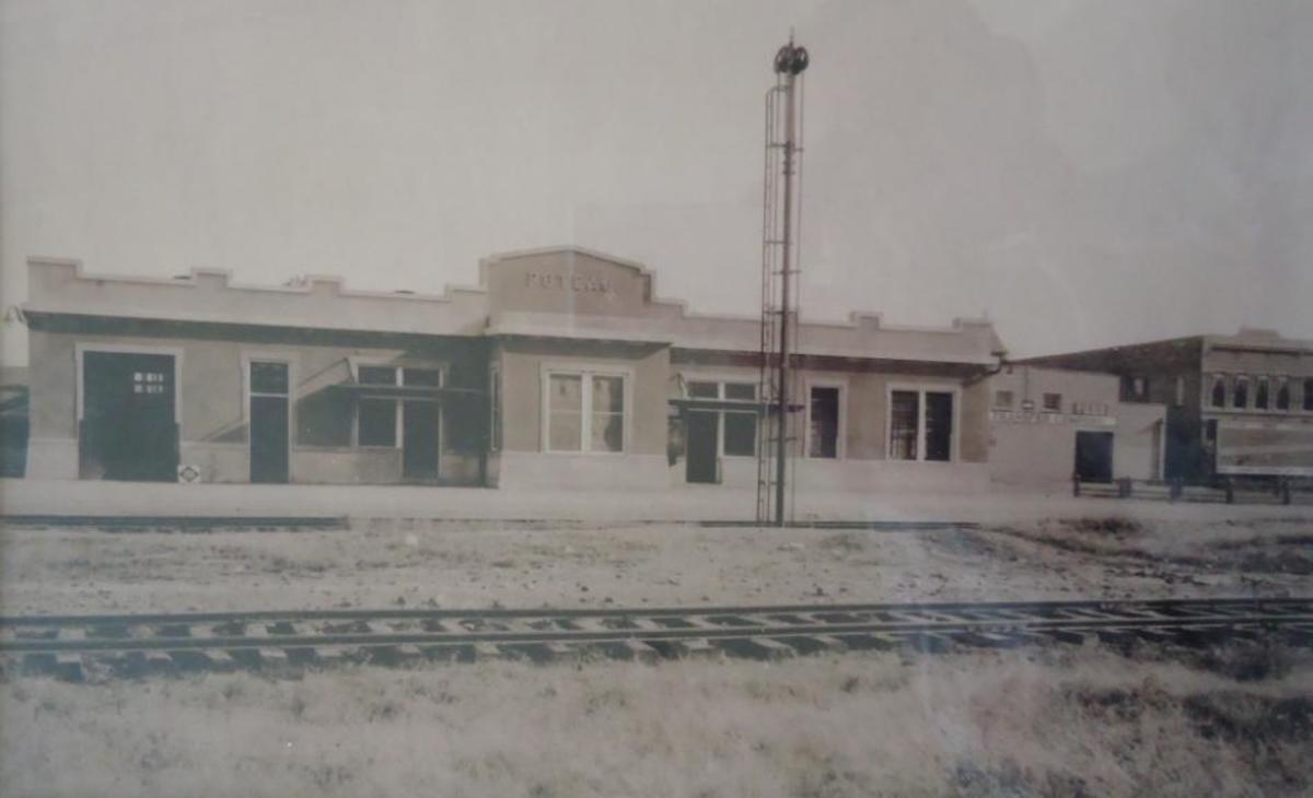 Second Frisco Depot in Poteau, now City Hall Second Frisco Depot in Poteau, now City Hall