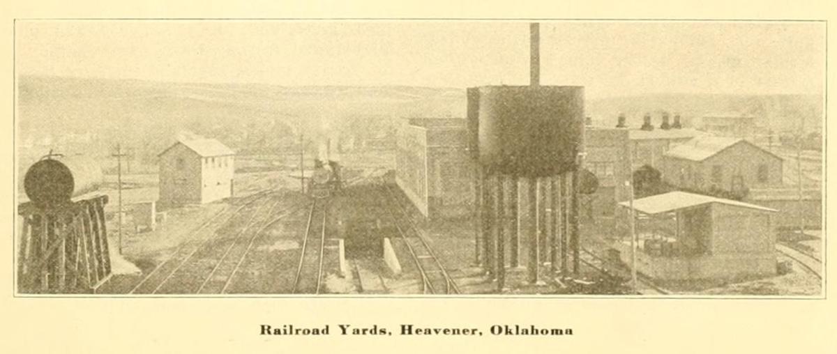 Railroad Yards in Heavener Railroad Yards in Heavener
