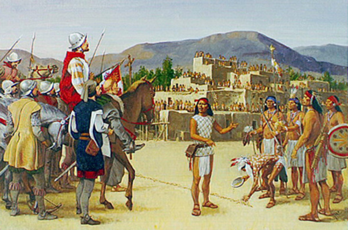 Coronado hoped to gain fame and riches in his expeditions.