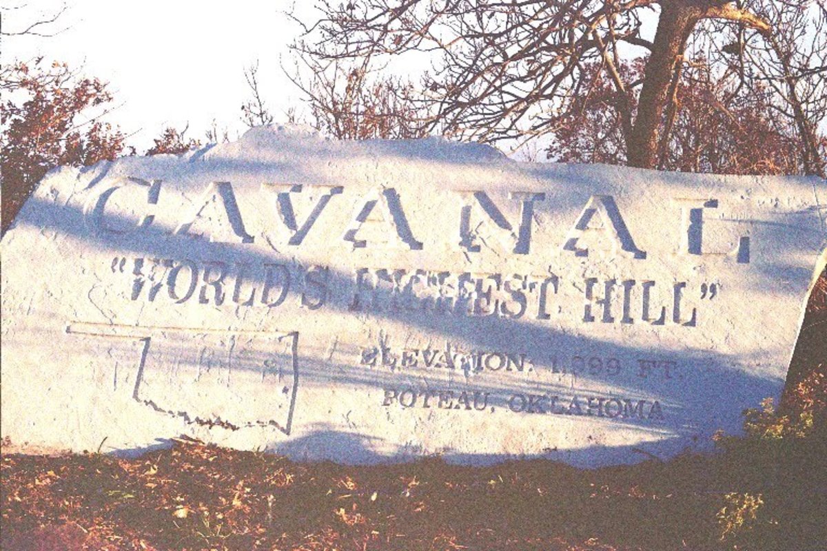Cavanal Hill (Cavanaugh Hill) in Poteau, Oklahoma