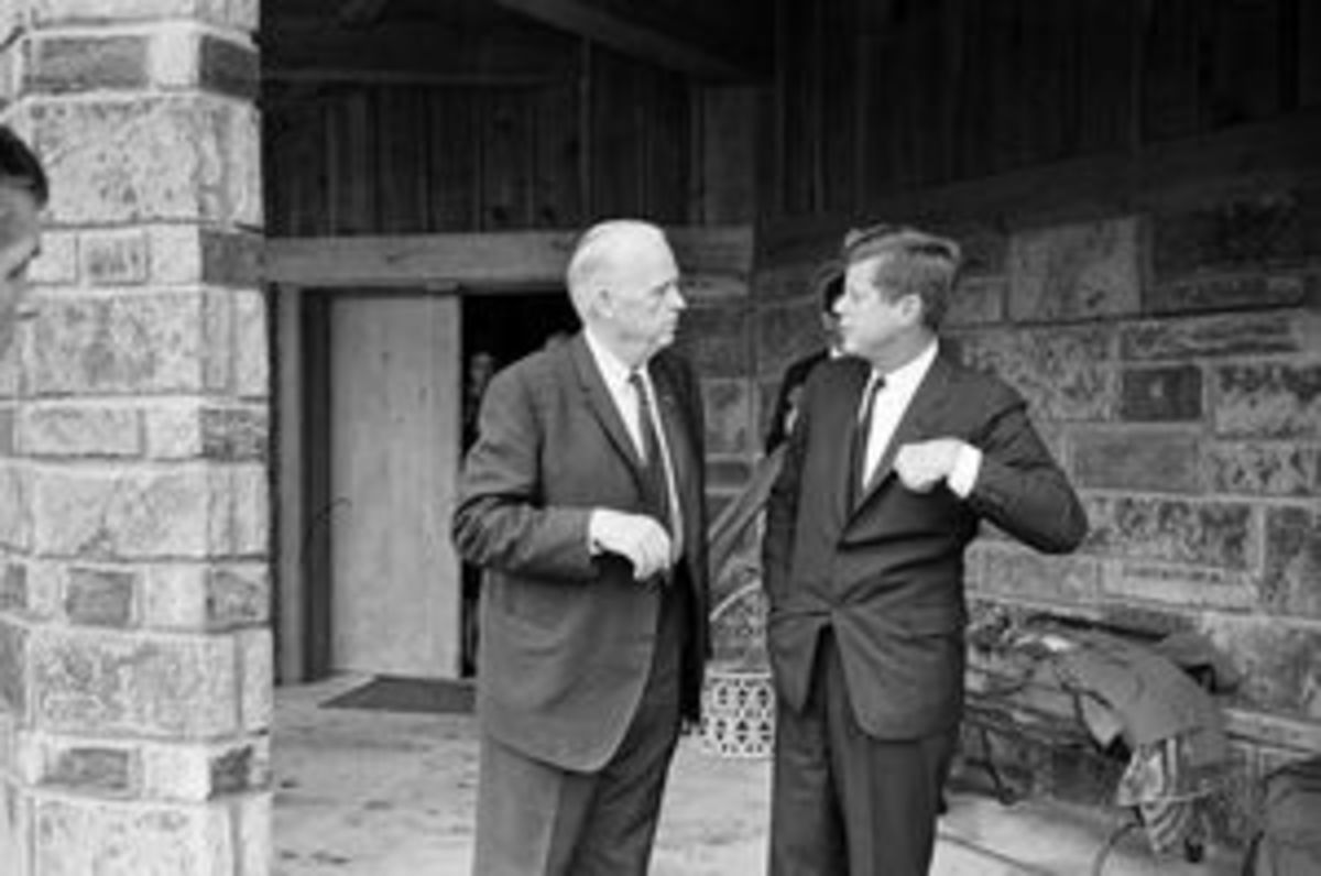 President Kennedy at the Kerr Ranch President Kennedy at the Kerr Ranch