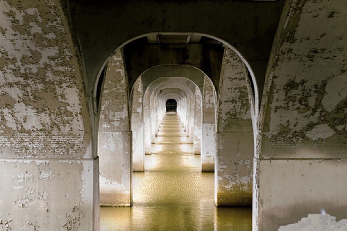 Tulsa Attractions: Under the 21st Street Bridge in Tulsa Tulsa Attractions: Under the 21st Street Bridge in Tulsa