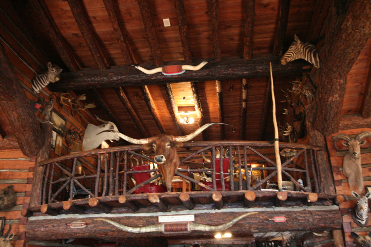 A View inside the Woolaroc Ranch