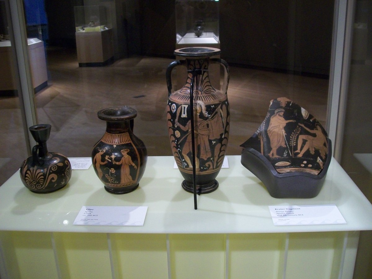An exhibit on display in the Gallery of World Cultures at the Sam Noble Oklahoma Museum of Natural History in Oklahoma City. An exhibit on display in the Gallery of World Cultures at the Sam Noble Oklahoma Museum of Natural History in Oklahoma City.